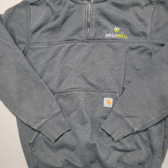 Carhartt Hoodie with customized company name Size Medium - Picture 2 of 4